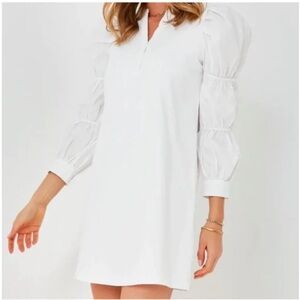 Hyacinth House Willa Bubble Sleeve Mini Tunic Dress